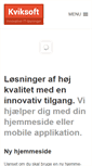 Mobile Screenshot of kviksoft.com