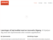 Tablet Screenshot of kviksoft.com